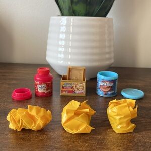 3 Shopkins Sealed Collectibles & Trading Card Set